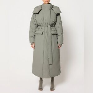 COPY - Khy Dusty Olive “Puffer Coat”, brand new with tags!